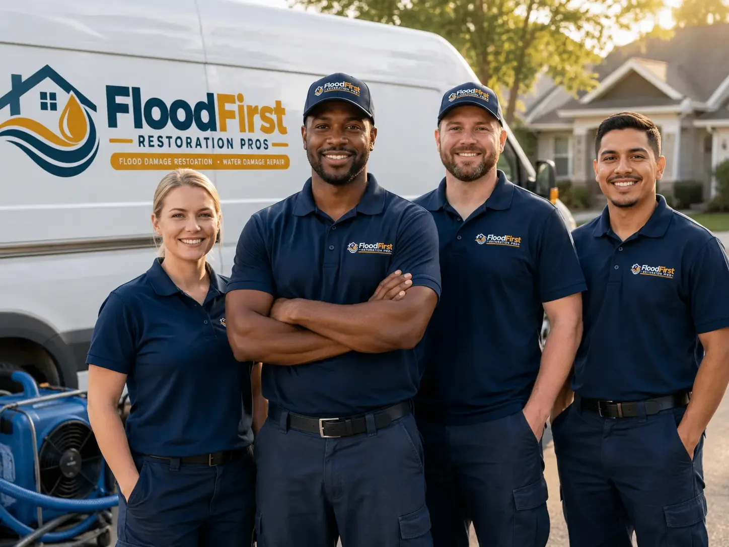 Flood Damage Restoration company in Proberta, CA